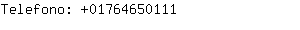 Telefono: 0176465....