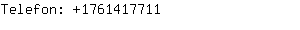Telefon: 176141....