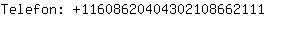 Telefon: 1160862040430210866....