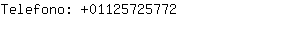 Telefono: 0112572....