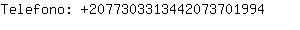 Telefono: 207730331344207370....