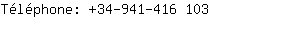 Tlphone: 34-941-416....