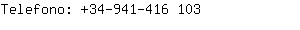 Telefono: 34-941-416....