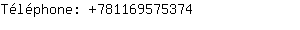 Téléphone: 78116957....