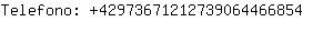 Telefono: 4297367121273906446....