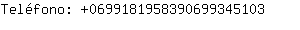 Telfono: 069918195839069934....