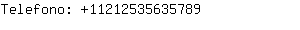 Telefono: 1121253563....