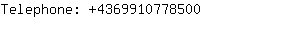 Telephone: 436991077....