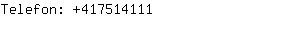 Telefon: 41751....