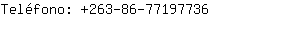 Telfono: 263-86-7719....