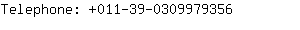 Telephone: 011-39-030997....