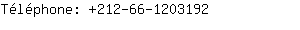 Tlphone: 212-66-120....