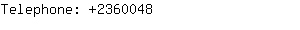 Telephone: 236....