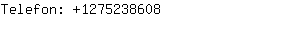 Telefon: 127523....