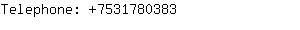 Telephone: 753178....