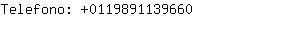 Telefono: 011989113....