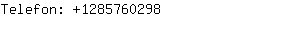 Telefon: 128576....