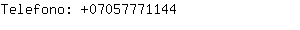 Telefono: 0705777....