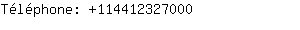 Téléphone: 11441232....
