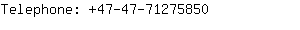 Telephone: 47-47-7127....