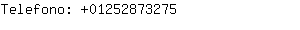 Telefono: 0125287....