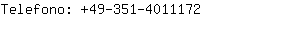 Telefono: 49-351-401....