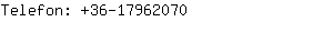 Telefon: 36-1796....