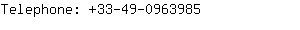 Telephone: 33-49-096....