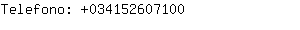 Telefono: 03415260....