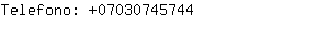 Telefono: 0703074....