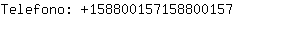 Telefono: 15880015715880....