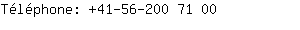 Tlphone: 41-56-200 7....