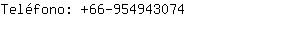 Teléfono: 66-95494....