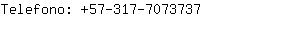 Telefono: 57-317-707....