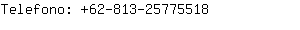 Telefono: 62-813-2577....