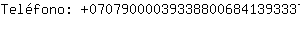 Telfono: 07079000039338800684139333722....