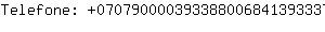 Telefone: 07079000039338800684139333722....