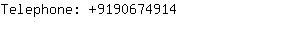 Telephone: 919067....