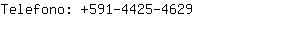 Telefono: 591-4425-....