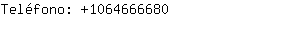Teléfono: 106466....