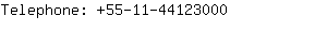 Telephone: 55-11-4412....