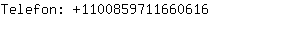 Telefon: 110085971166....