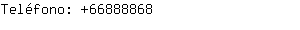 Teléfono: 6688....