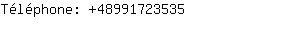Téléphone: 4899172....