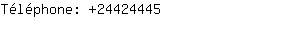 Téléphone: 2442....