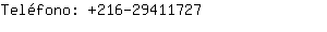 Teléfono: 216-2941....