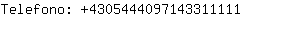 Telefono: 430544409714331....