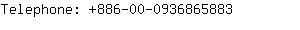 Telephone: 886-00-093686....
