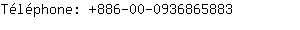 Tlphone: 886-00-093686....