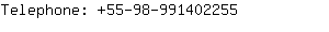 Telephone: 55-98-99140....